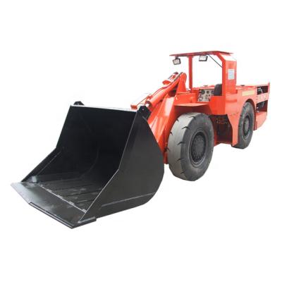 China Diesel underground loader 1 m3 ore or mine 1.5 yards 2 tons for sale