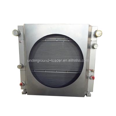 China Cooling Aluminum Heat Transfer Heat Interchanger Radiator For Underground 3m3 Loader Spare Parts for sale