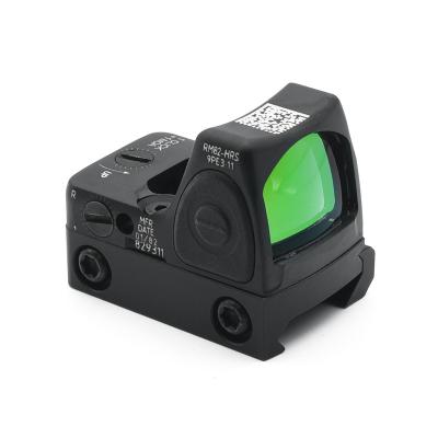 China Aluminum Alloy RMR Mini HRS With Red QR Code Reflex Dot Sight Scope Adjustable Reflex Sight Optics Sight for sale