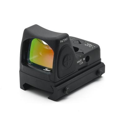 China Aluminum Alloy RMR Mini HRS Reflex Dot Sight Scope Adjustable Reflex Sight Red Sight for sale