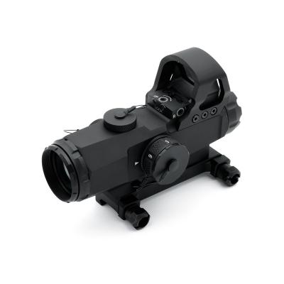 China Aluminum Alloy Hunting New Mark Four High Accuracy Multi-Range Scope 4x24mm Scope With Red Dot Sight Combo for sale