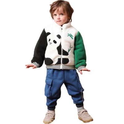 China Anti-wrinkle Good quality winter fleece jacket for kids 7 years kids boys warm jacket for sale