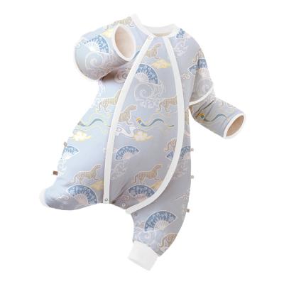 China Breathable New Design Low Price Portable Baby Sleeping Bags With Sleeve For 0 To 12month Baby Infant Newborn Anti-Kick for sale