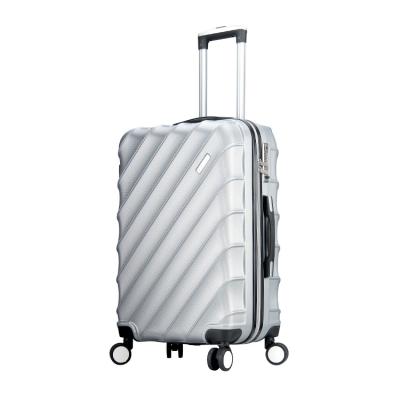 China Lightweight ABS Odm Discount Shopping Leopardenmuster-Koffer Storage Vintage ABS Travel Trolley Case Luggage Sets for sale