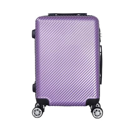 China Multicolor Women's Trolley Combination Lock Suitcase Bag Luggage Case Hard Quality ABS for sale