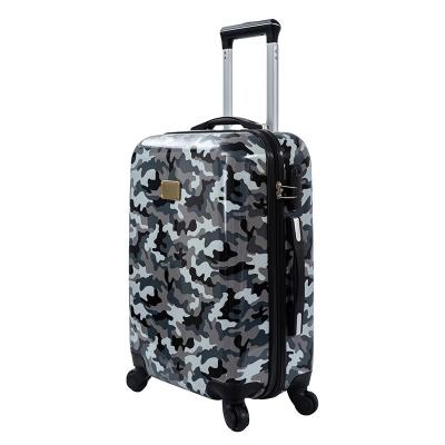 China Cheap Lightweight ABS Aluminum Frame Suitcase Spare Parts PC Film ABS Travel Luggage for sale