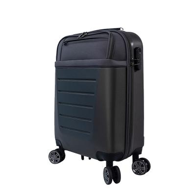 China New Fashion ABS Rolling Wheels Practical Spinner 8*360 Cover Trolley Box Material ABS Luggage for sale