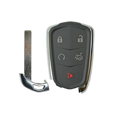 China Plastic+Metal Key Duplicator 4 Buttons 315mhz Universal Auto Keyless Entry Remote Keyless Car Key FOB For CADILLAC ATS CTS XTS for sale