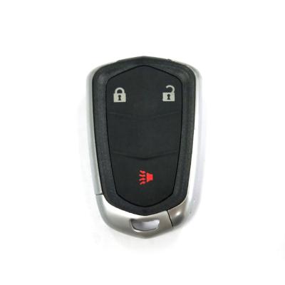 China China Wholesale Entry Flip Remote Key Case Keyless Plastic+Metal Shell Smart Key Car Key Remote FOB For Cadillac 2015-2016 SRX for sale