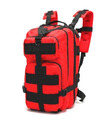 China Outdoor Sport Travel Hiking Camping Trekking Hunting Backpack Tactical Medical Duty Bag MOLLE EMT IFAK Bag First Aid Trauma First Aid 25L Military Emergency for sale