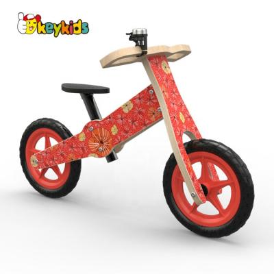 China Ride On Toy 2019 Original Design Wooden Mini Push Bike For Children W16C268 for sale