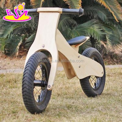 China For Children Balance Skill New Model Child Balance Training Wooden Bicycle For Kids Balance Bike W16C169 for sale