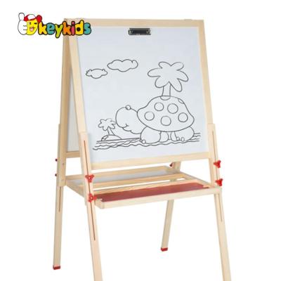 China For Hands Practicing Skill Double Magnetic Wooden Kids Easel Kids Easel Kids Drawing Board For Kids Learning W12B195 for sale