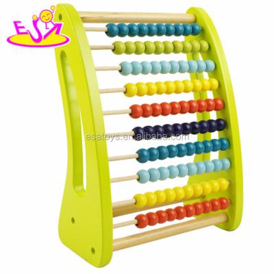 China For chidlren preschool education customize wooden school abacus toy for kids, preschool abacus toy for baby W12A022 for sale