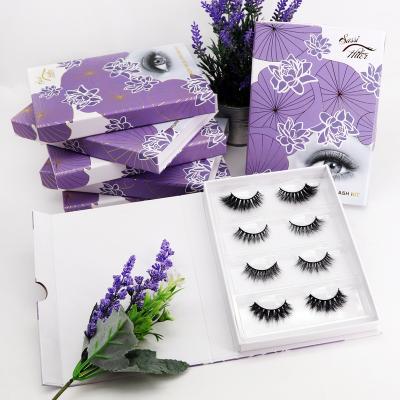 China Wholesale Thick Own Brand Custom Private Label 3D Mink Eyelashes Package for sale