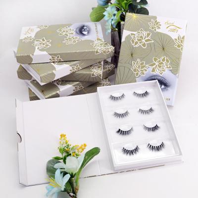 China Wholesale High Quality Natural Long Mink 3d Mink Lashes From Miami 100% Private Label True for sale