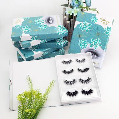 China Factory Price New Natural Design Styles Private Label Faux Real Mink Lashes for sale