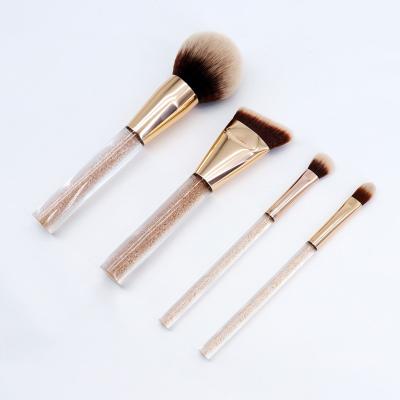 China Angular Blush Custom Professional Makeup Brushes Private Label Makeup Brush Set for sale