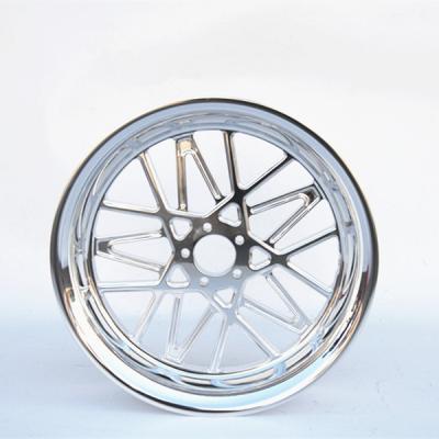 China Motorcycle 6061 T6 Polished Forged Aluminum 16 Inch Wheel 16x3.75 Motorcycle Front Aluminum Wheels for sale