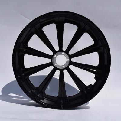 China T6 21-Inch Aluminum Custom Motorcycle Front Rear 6061 Spoke Wheel Rim CNC Aluminum Alloy Forged Motorcycle Wheel for sale