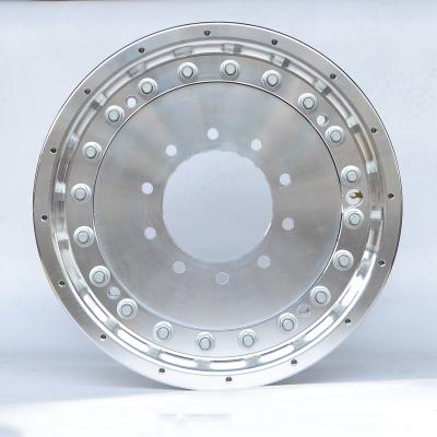 China ALLOY wheel 22.5x9.0 front wheel aluminum alloy truck support super single special forged polishing and parameter whee customized for sale