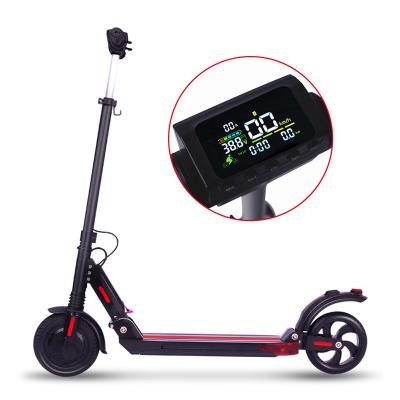 China 2021 unisex cheap price 8 inch tire folding scooter 2 wheel foldable electric scooters for adult for sale