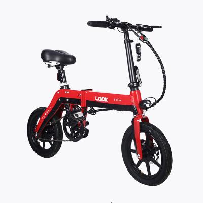 China 2021 Steel Bikes 350W High Quality Electric Powerful Foldable E-Bike Electric Motorcycle e Bike for sale