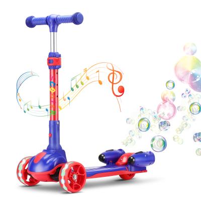 China 2021 Kids Toys Factory Children Folding Best Selling Cheap Electric Scooters 3 Wheels Kick Kick Scooter FO Children for sale