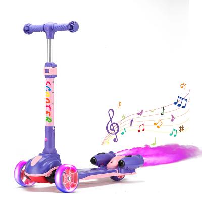 China 2021 High Quality Cheap Sale Kids Toys Factory Price Best Selling Folding Kids Kick Scooters 3 Wheels Electric Scooter For Kids for sale