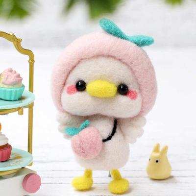 China Manual puzzle Amazon selling explosive production plush penguin diy material doll for sale