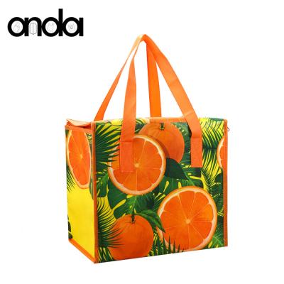 China Wholesale Good Quality Commercial Reusable Folding Cooler Bag Waterproof Hot Sale Supplier for sale