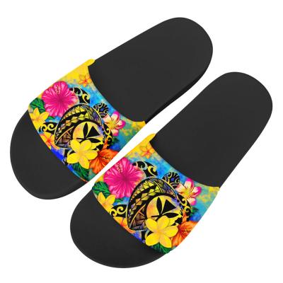 China Fashion Trend New Arrival Chuuk Design Tribal Slippers Women Famous Designer Brands Slippers High Quality For Women Woman Slippers 2021 for sale