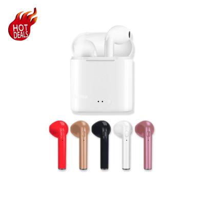 China Neckband i7/i7s mini TWS tws /i8//i9/i9s earphone In Ear BT Earphone True Wireless Headset High Fidelity Twins Wireless Earbuds for sale