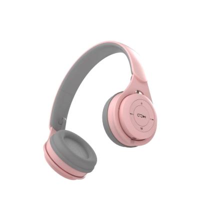 China New Headband FM Radio with Microphone Wireless Earphone BT Wireless Earphone for sale