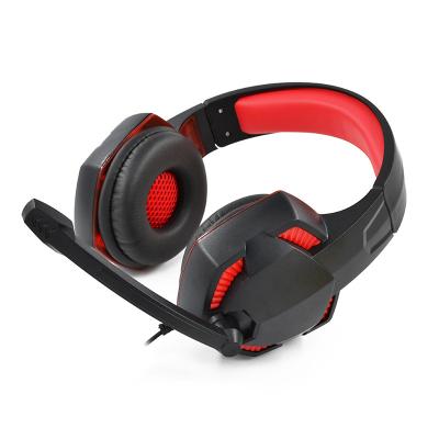 China Headband Gaming With Microphone Headphones Surround - Backlit Stereo Gaming Headset Sound Comfort Large Size For PC for sale