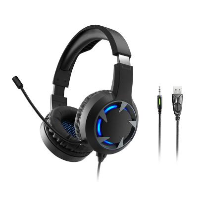 China A9 Headband Gaming Headset With Volume Control Stereo Soft Earmuffs Bass MIC Earphone Surround Over The Ear Headset Games for sale