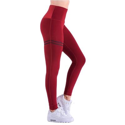 China Factory Direct Selling Nudity Breathable Tummy Control Breathable High Waist Yoga Pants For Gym Running for sale