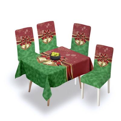 China Christmas Nonwoven Tablecloth Cheap Christmas Special Printing Tablecloth Viable for sale