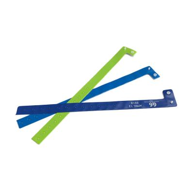 China Wholesale Eco-Friendly ID Wristband Disposable Europe Vinyl PVC Wristband For Events for sale