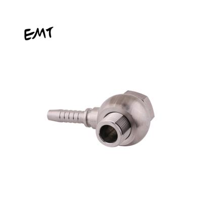 China Wholesale Price 304 Stainless Steel Hydraulic Hose End Fittings Hydraulic Hose End Tail Connector for sale