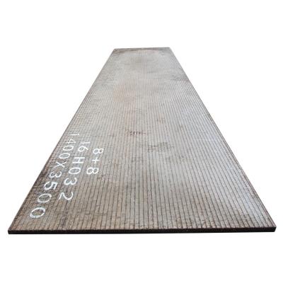 China Dragline Buckets Customized Hot Rolled Bimetallic Steel Plate Wear Resistant Steel Plate for sale