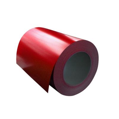 China Weathering Resistant Steel RAL Color Cold Rolled 0.2mm Thickness And 1200 Width Color Coated Steel Rolls for sale