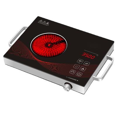 China Hotel 3500W Electric Ceramic Stove 220V Induction Cooker Household Infrared Heating Hot Pot Barbecue Elect for sale