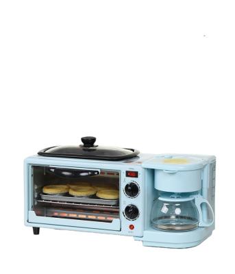 China Hot Sales 1050W 7 Liter Antronic Household Oven Multifunction Breakfast Maker 3 in 1 Cup Power Coffee Timer Color Temperature Mode Pan OEM for sale