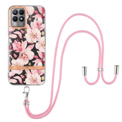 China New Shockproof Phone Case for oppo A94 A15 a55 a54 flower case for Realme C21Y cell phone case for Realme 9 pro case 9I for Reno 6 pro for sale