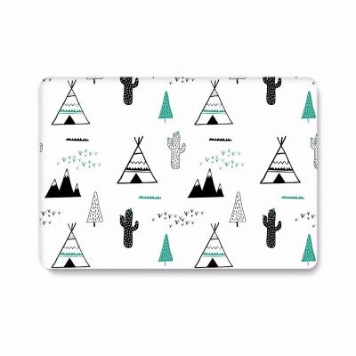 China Custom Cactus Dirt-resistant 11 12 13 15 Inch Book Skin Body Cover Air Top Hard Shell Laptop Case For Macbook Pro for sale