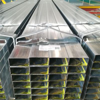 China Pre Galvanized Hollow Section Rectangular Steel Tube 2.5 Inch en venta