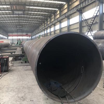 China ASTM A252 lang 50 Meter SSAW-Stahlrohrrohr für Wasser-Rohrleitungs-Projekt zu verkaufen