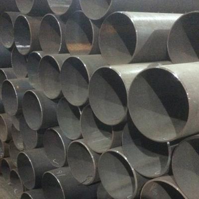 China Black Coated 12 Inch Structure steel ERW Seamless Pipe Non Alloy Customized for sale