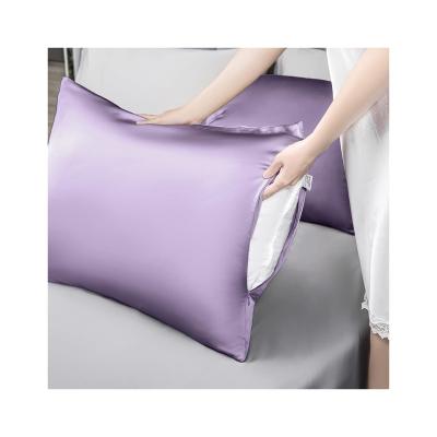 China Hot Sale Muti-size Fashion Silk Pillowcase Anti-bacteria Super Soft Silk Pillowcase for sale